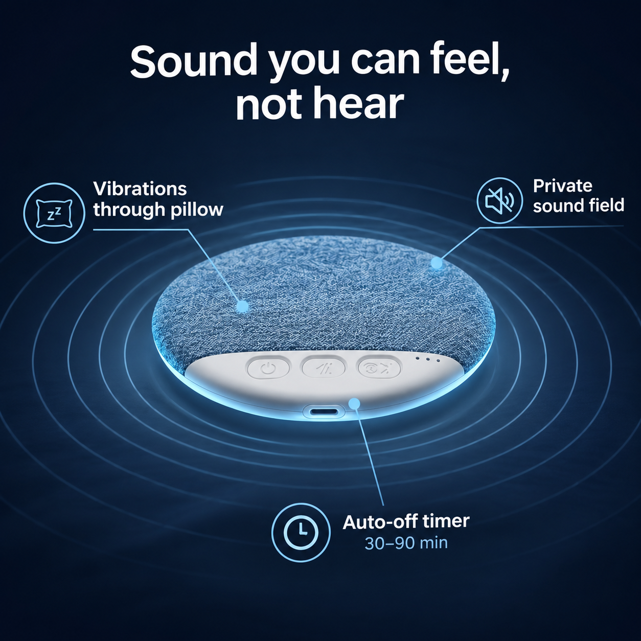 Pillow speaker